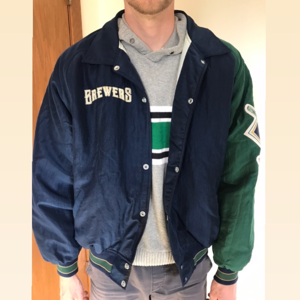 Vintage MLB Brewers Jacket